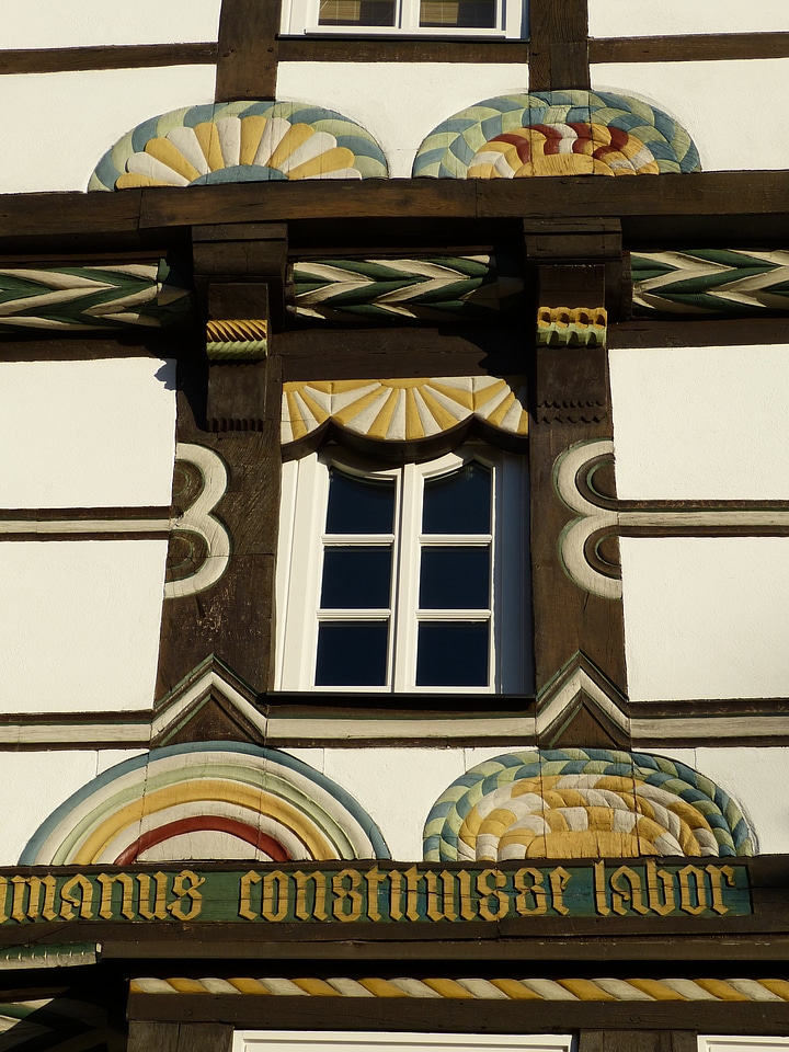 Truss fachwerkhaus hauswand