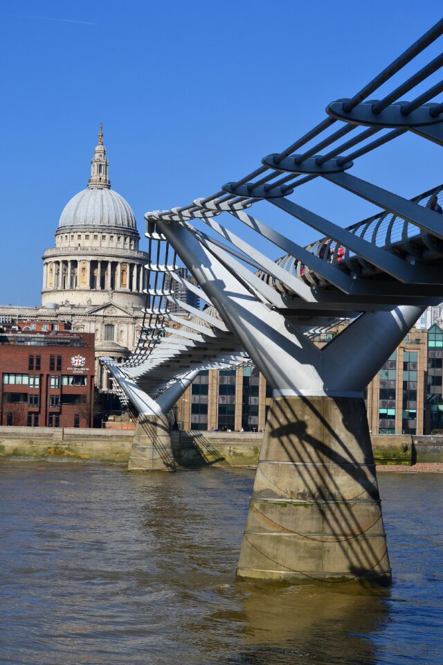 United kingdom river bridge photo