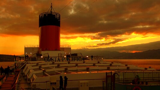 Cruise ship seafaring ship travel photo