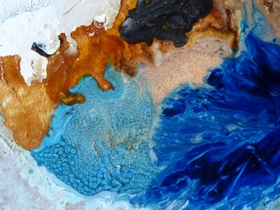 Colors painting artistic