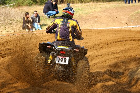 Atv race all-terrain vehicle photo