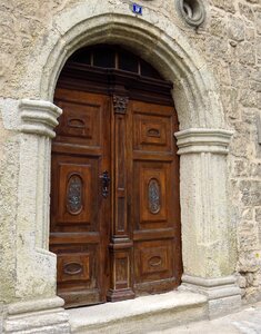 Front door antique old
