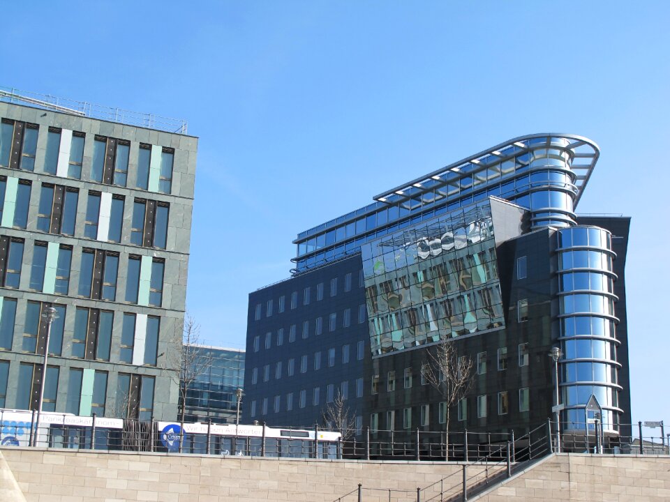 Glass facade capital facade