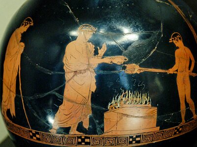 Archeology ceramic ancient
