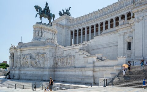 The altar of the fatherland victor emmanuel 2 italy
