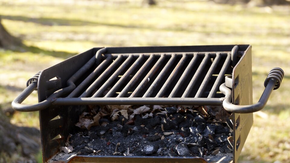 Cooking picnic barbeque photo