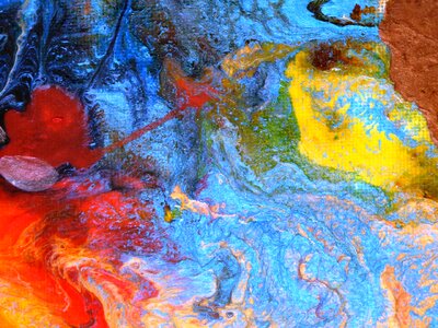 Modern color iridescent