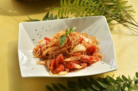 Pasta vegetable meal