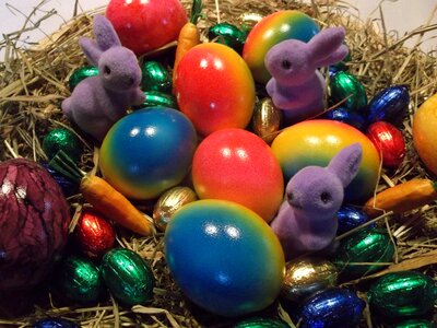 Easter nest easter decoration