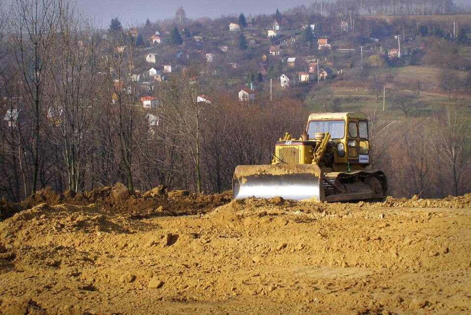Excavations building digging