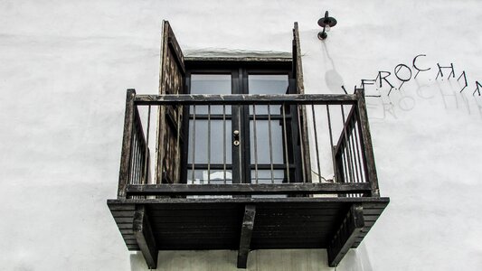 Balcony architecture renovated