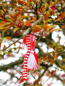 Martenitsa red traditional