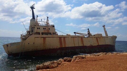 Nautical maritime damaged