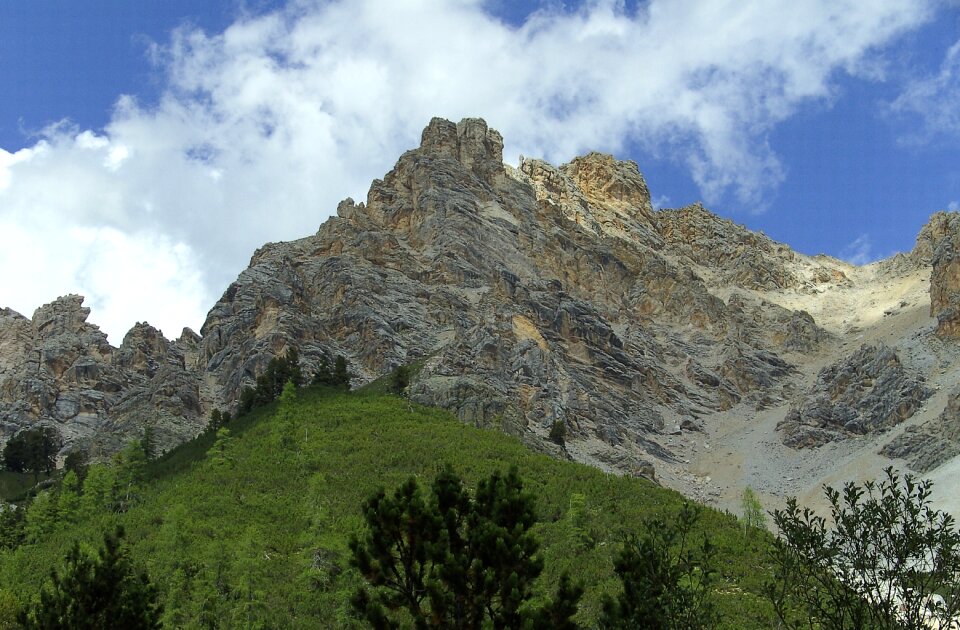 Panorama mountain summit mountain panorama