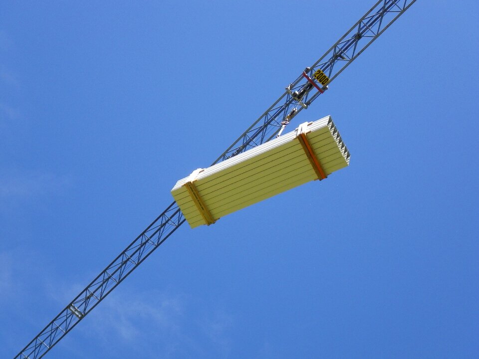 Site crane transport