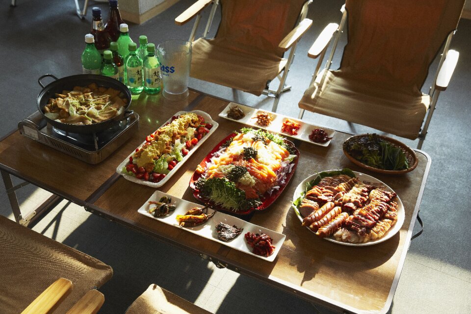 Ping glam food unlimited refills hongcheon glam pingjang
