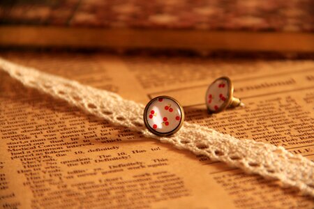 Button classical fresh
