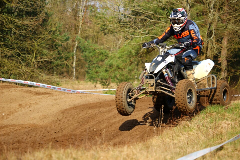 Atv race all-terrain vehicle
