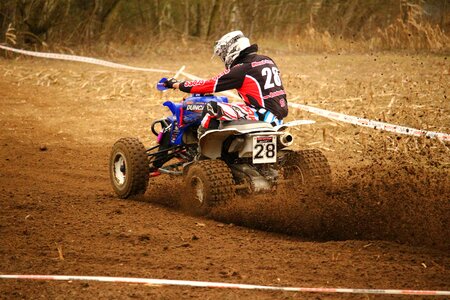 Atv race all-terrain vehicle photo