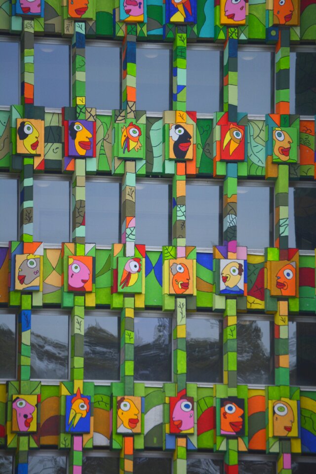 Facade house painting