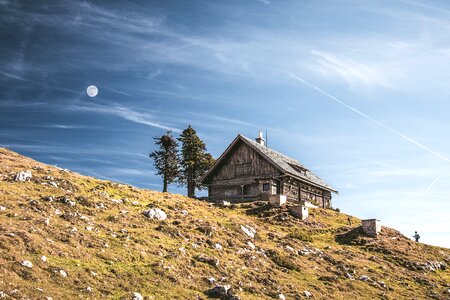 Alps nature clouds photo