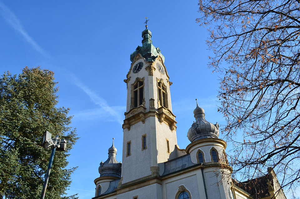 Hockenheim germany church protestant