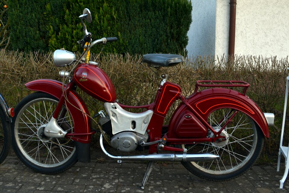 Motorcycle classic vehicle
