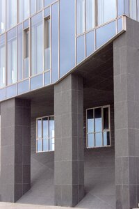 Facade hamburg glass