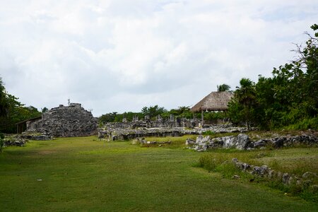 Archeological nature ruins photo