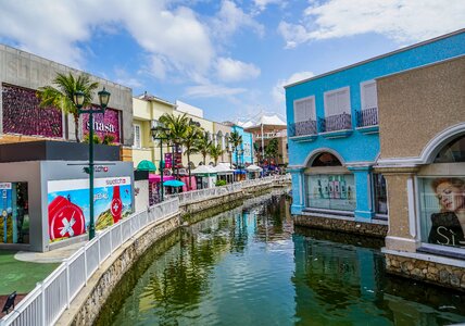 Mexico architecture colorful photo