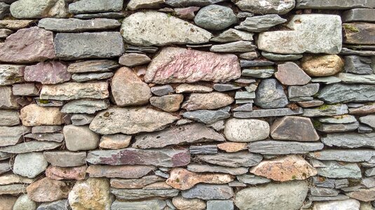 Dry wall stone photo