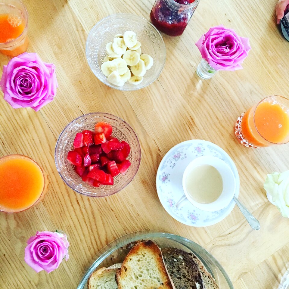Bread flowers fruit