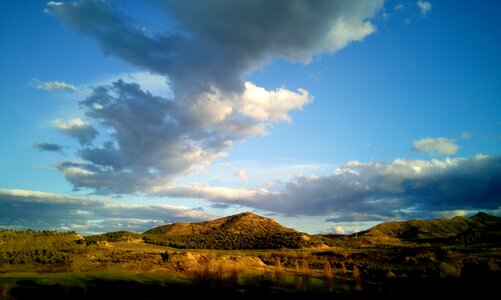 Rays sunset field