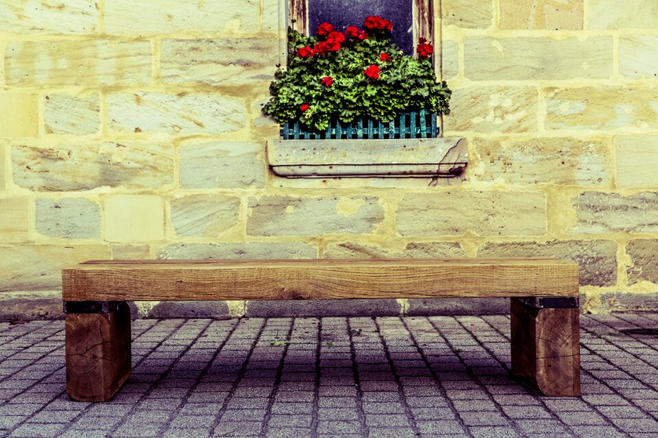 Minimalism seat bench