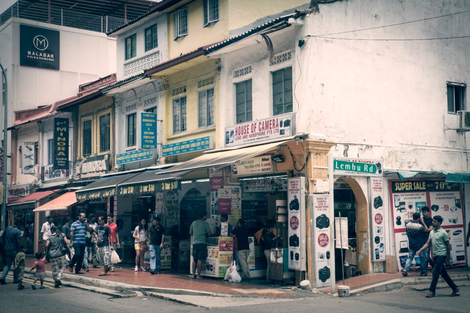Shops business city