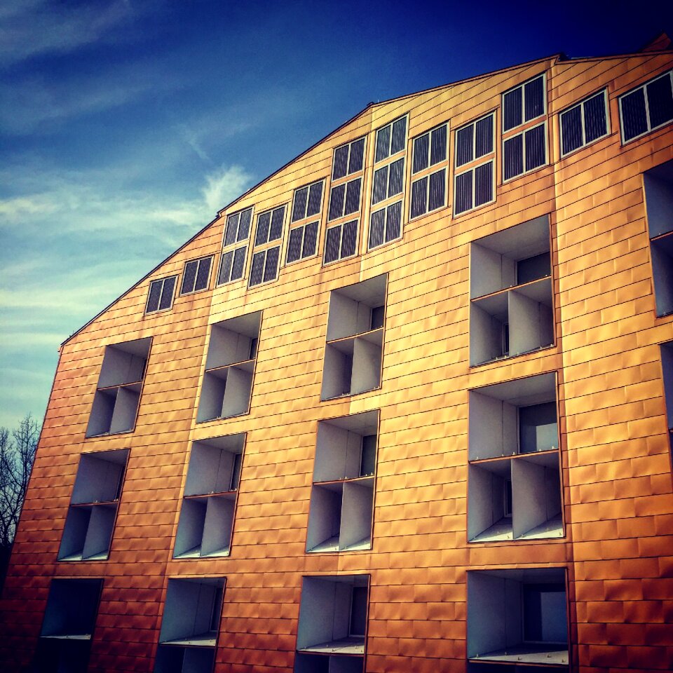 Architecture modern modern building