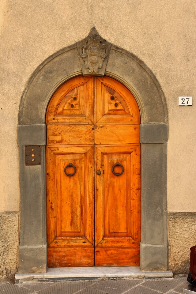 Entrance old italian