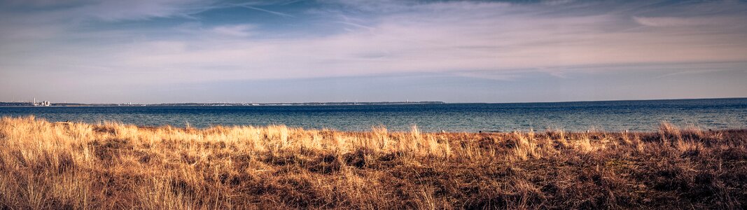 Coast beach landscape