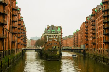 Brick building houses