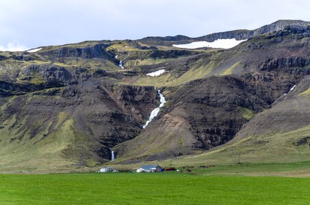 Water cliff geology