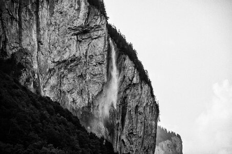 Switzerland waterfall mountains