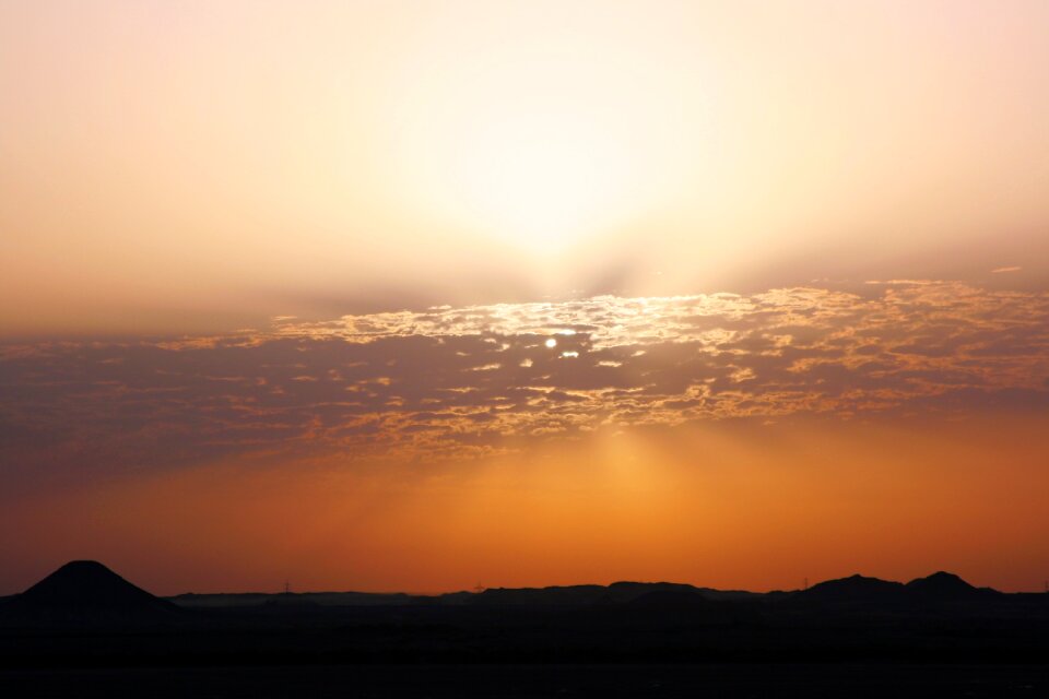 Morning sun ancient
