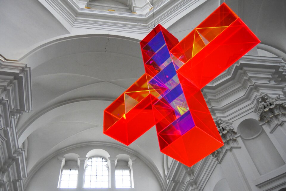 Church architecture cross