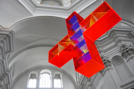 Church architecture cross