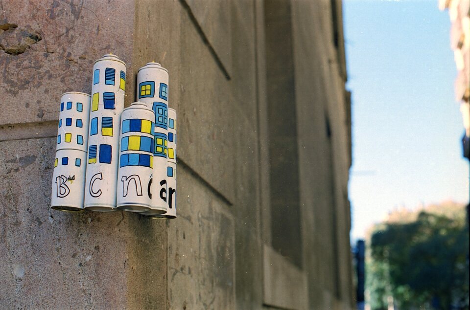 Graffiti street city