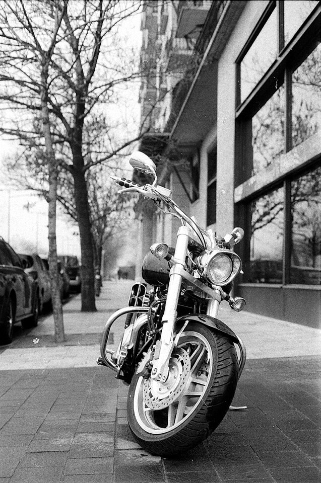 Motorcycle road urban