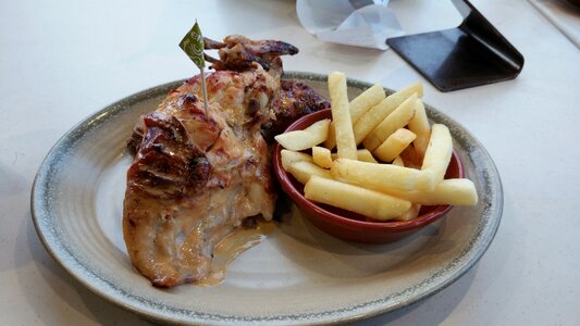 Chicken wings dish lunch
