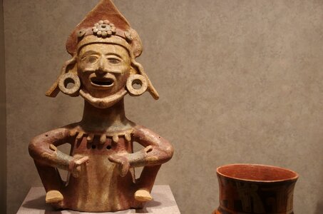 Columbian figurine mixtec photo