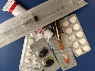 Prescription medication pill photo