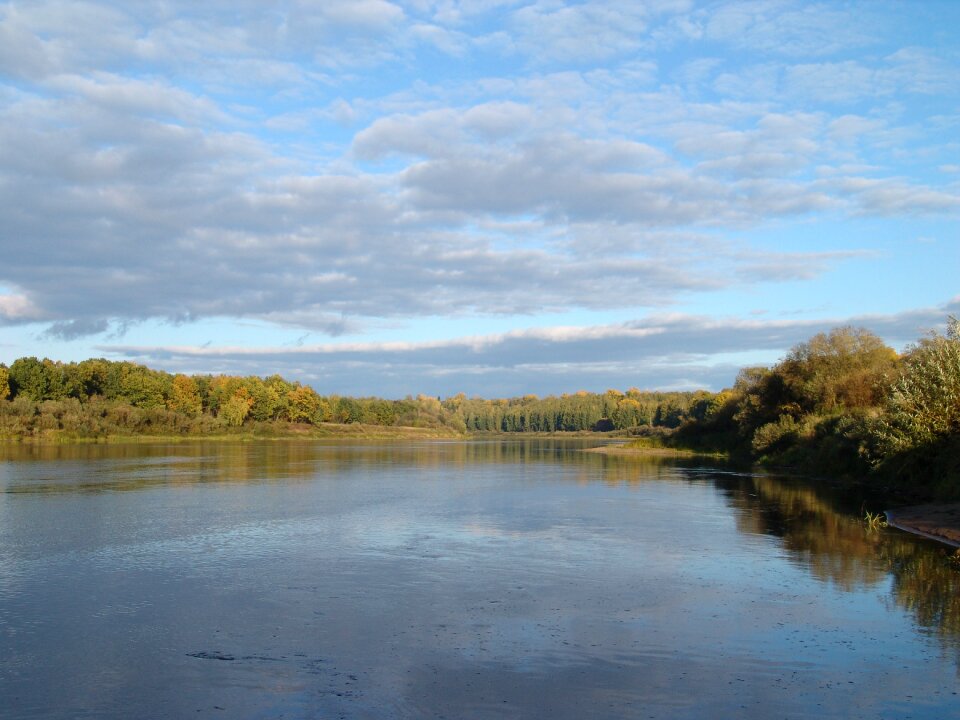 Autumn russia landscape